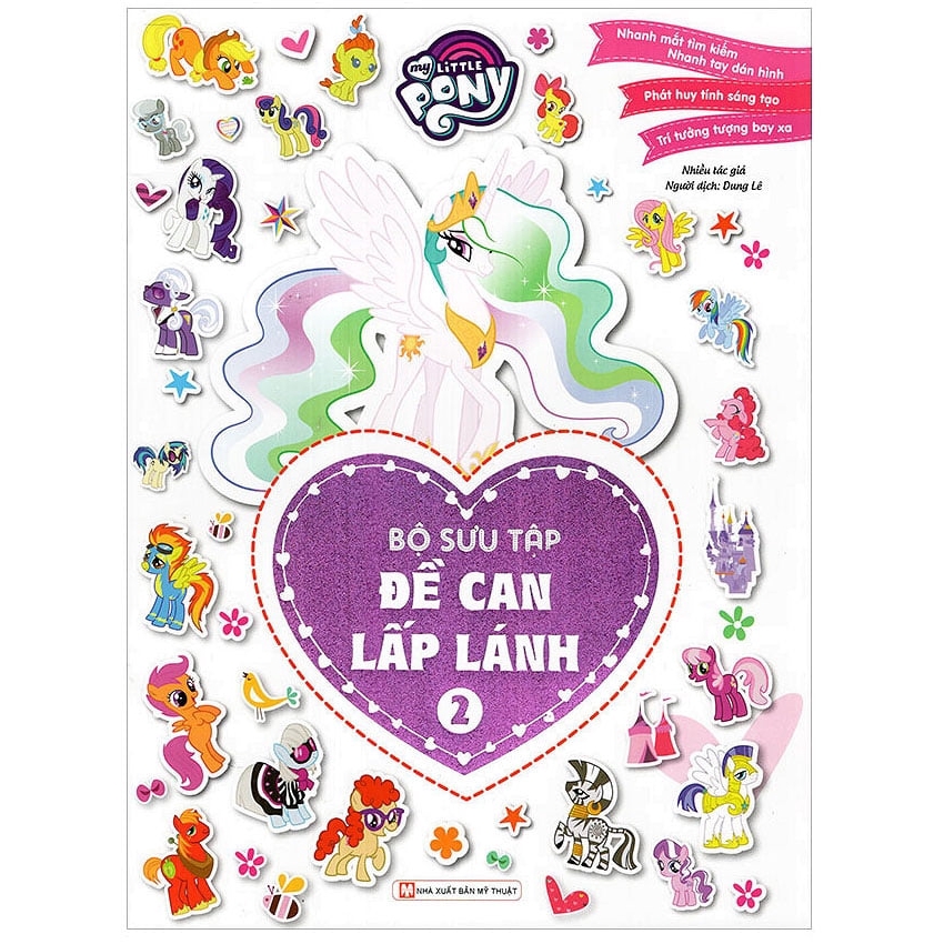 Sách - My Little Pony - Bộ Sưu Tập Đề Can Lấp Lánh 2