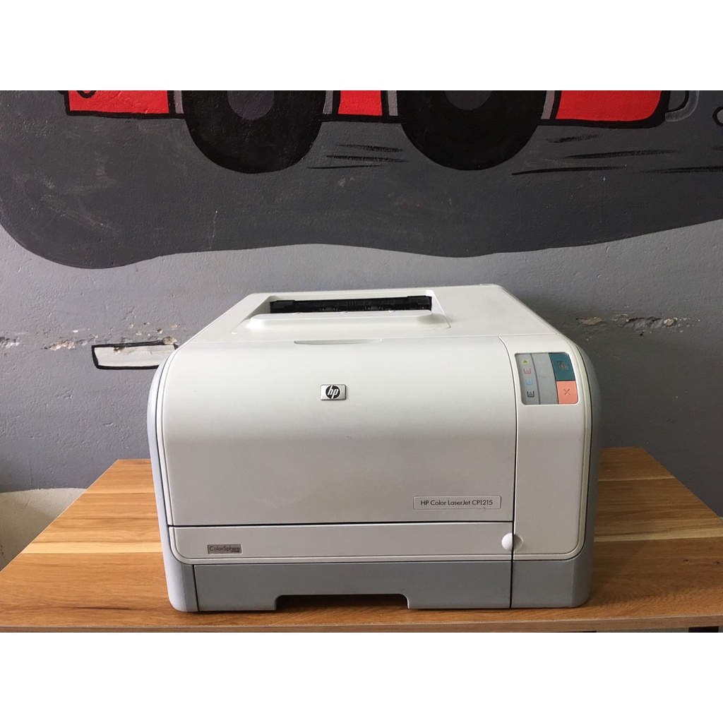 MÁY IN MAU HP COLOR LASERJET CP1215 IN ẢNH IN A4 MÀU