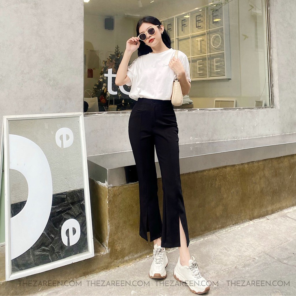 QUẦN TÂY LỬNG FORM LOE XẺ LAI ZAREEN TRS11 | BigBuy360 - bigbuy360.vn