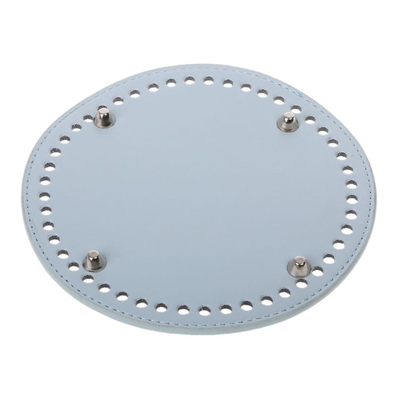 Túi Xách Da Đính Đinh Tán Đáy Tròn DIY