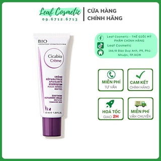 Kem dưỡng làm dịu phục hồi da bio tím ciccabio