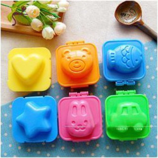 set 6 khuôn làm cơm bento  ( xả kho )