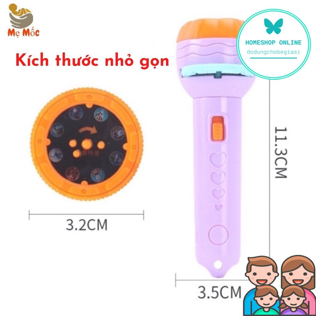 Đèn Pin Chiếu Hình 3D, Đèn Vẽ Thông Minh Có Nhiều Hình Động Vật Ngộ Nghĩnh Sắc Nét Cho Bé Shop Mẹ Mốc