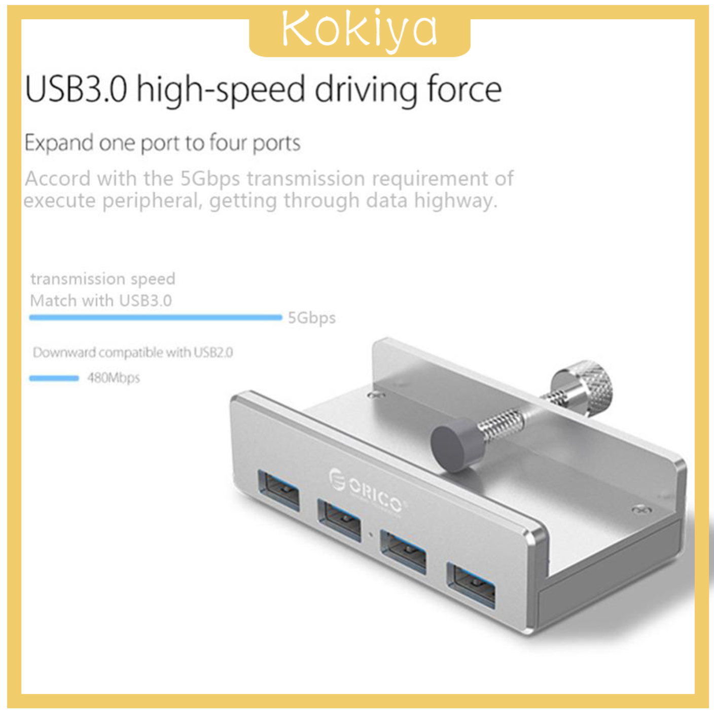 Bộ Chia 4 Cổng Usb 3.0 Kokayaya | BigBuy360 - bigbuy360.vn