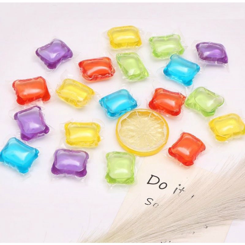 Hộp 30 Viên giặt xả quần áo tiện lợi