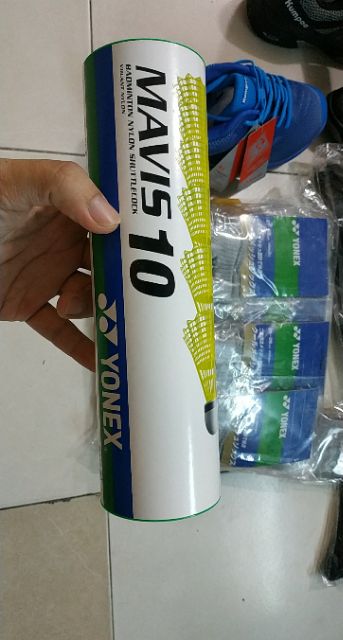 Quả cầu lông nhựa  - Chính hãng Yonex- Ống cầu lông nhựa Yonex Mavis 10
