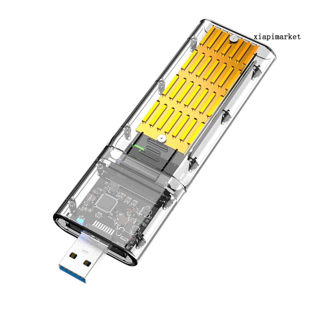 MAT_USB3.0 2TB NGFF External Hard Drive Enclosure Box for B-KEY (Sata) Protocol M.2 SDD