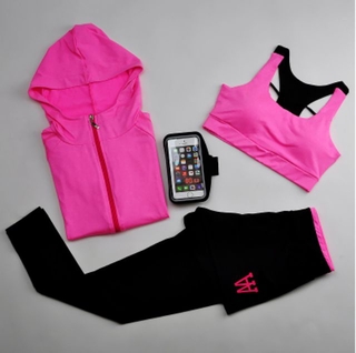 Set đồ tập gym cao cấp 3 món 5 màu
