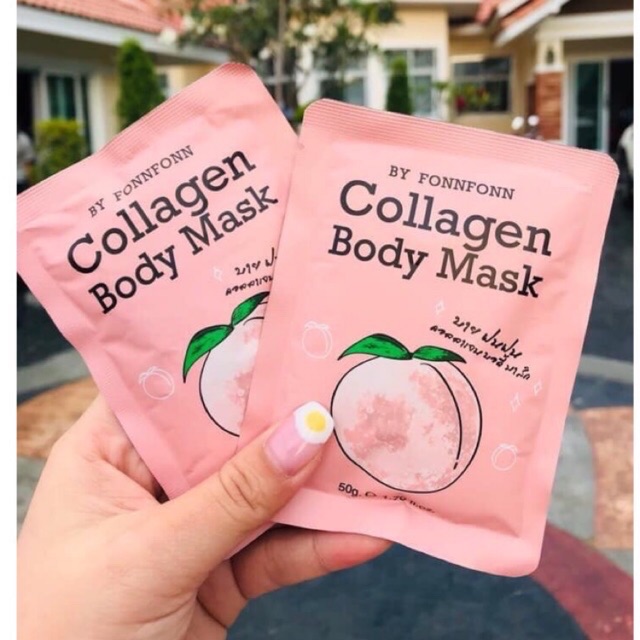 Gói Tắm Ủ Trái Đào By Fonnfonn Thái Lan 50gram( combo 2 gói)