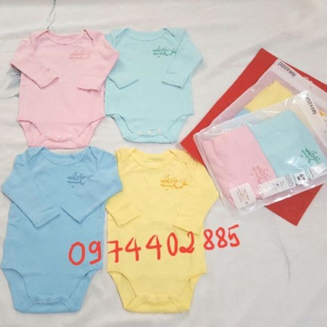 Set 2 body dài tay bỉm CANIFA