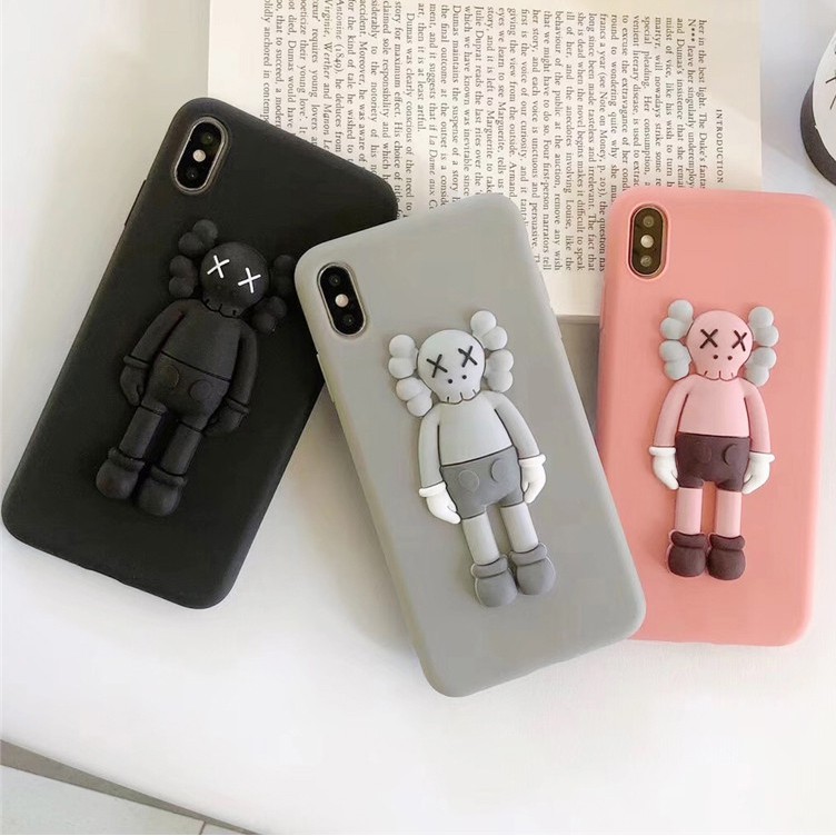 Ốp lưng in hình gấu KAWS 3D cho Huawei Mate 9 Pro Mate 10 Pro Mate 20 Pro Mate 30 Pro + Y5P Y6P Y7P Y7A Y9S GR3 GR5 2017