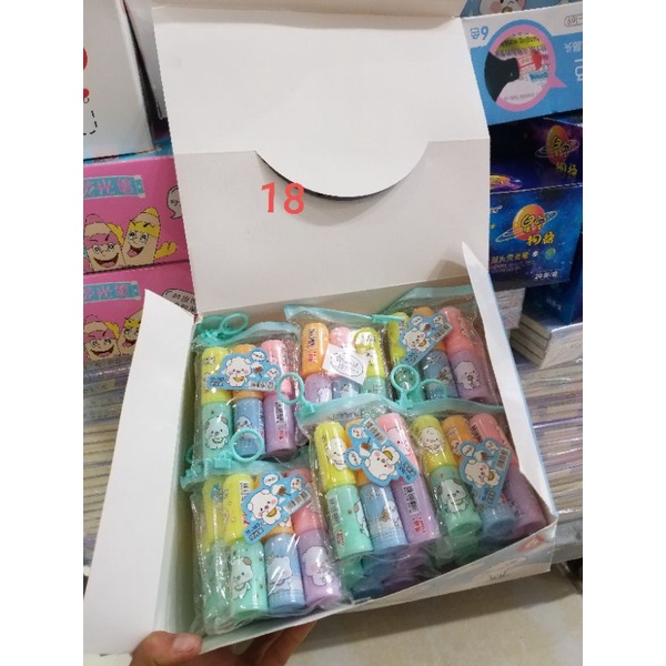 Vỉ 6 bút đánh dấu