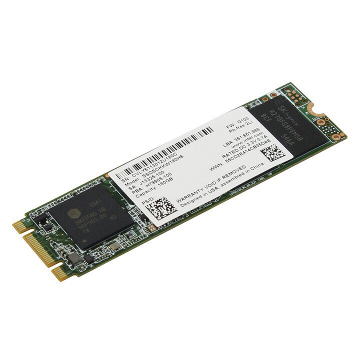 Ổ cứng SSD M.2 2280 SATA Intel 540s 180GB-bảo hành 3 năm | WebRaoVat - webraovat.net.vn