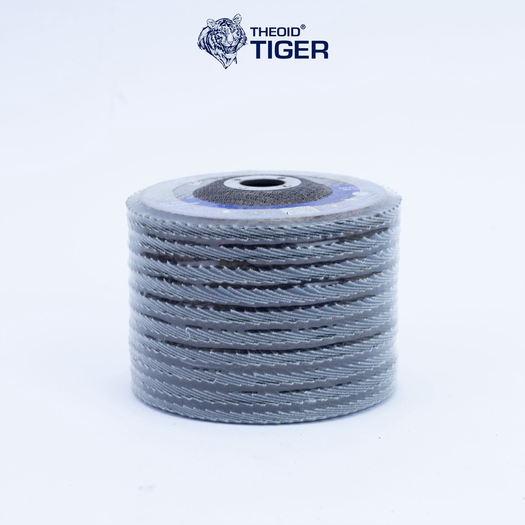 [ Gói 10 đĩa ] Đá Nhám Xếp Theoid Tiger A40 A60 A80 A100 A120 A150 A180 A240 A320