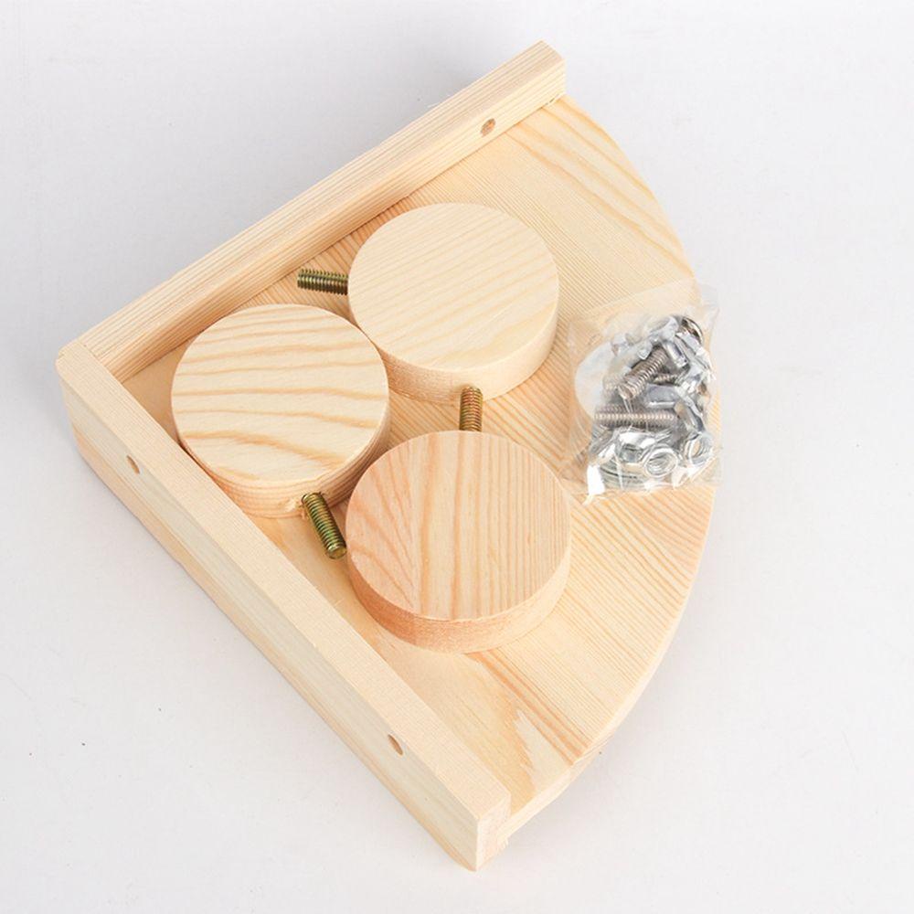 ELLSWORTH Giá Đỡ Đứng Hình Quạt Bằng Gỗ Độc Đáo Trang Trí Lồng Chim Cảnh
