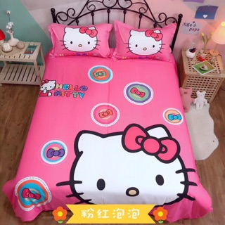 Set cotton 5D mềm mát cho bé - BST Hello kitty