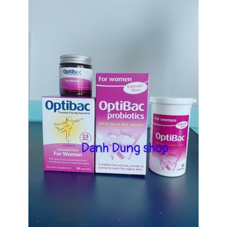 (sỉ ib) Men vi sinh Optibac tím (Optibac For Women) chuẩn nội địa UK