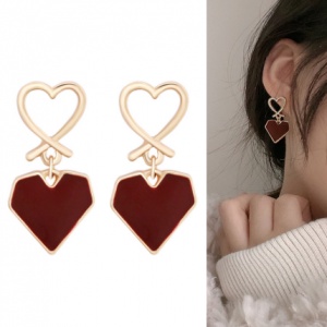 Bông Tai Phong Cách Giáng Sinh Hàn Quốc Thời Trang Cho Nữ