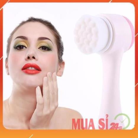 CÂY RỬA MẶT MASSAGE MẶT 2 ĐẦU