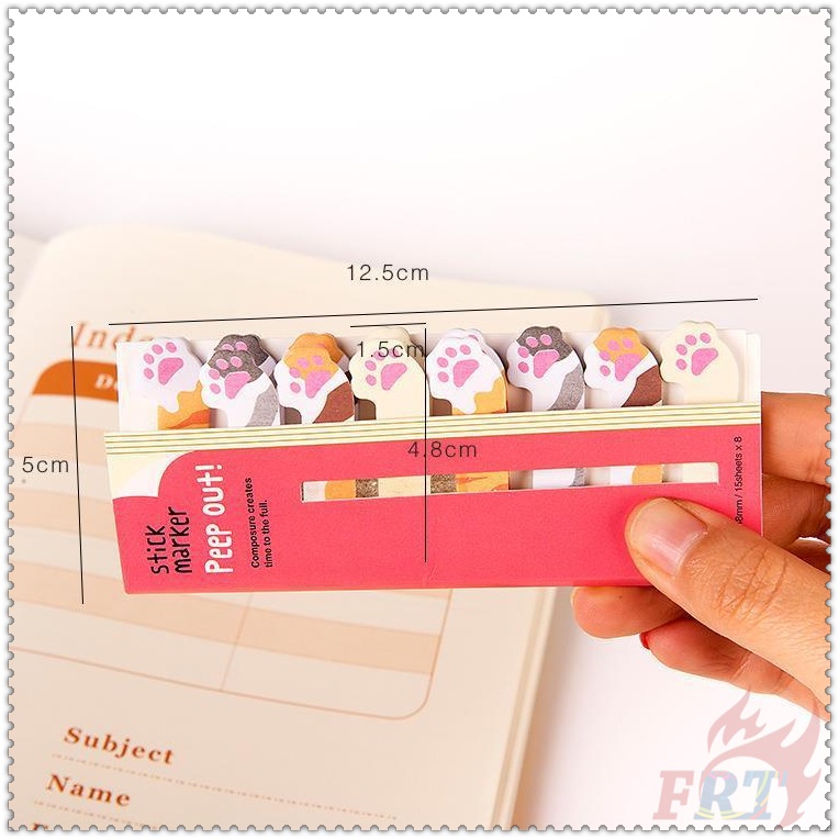 160 Tờ ✿ Giấy Ghi Chú Họa Tiết Động Vật Hoạt Hình Dễ Thương Q-1 ✿ Miếng Dán Ghi Chú Đánh Dấu Trang Sách Tiện Dụng