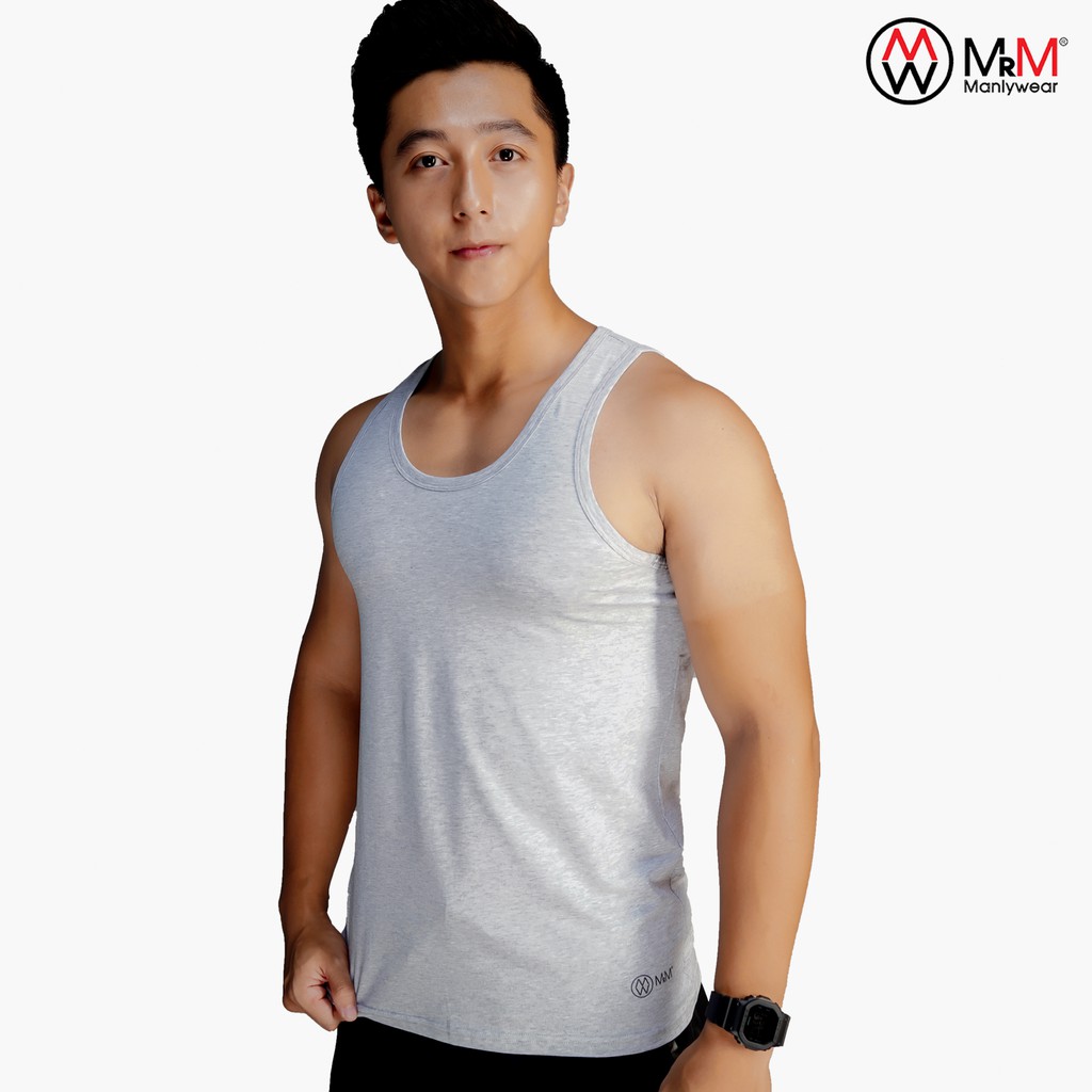 Áo thun ba lỗ nam Tanktop sợi cotton Organic siêu thấm hút mồ hôi MRM Manlywear