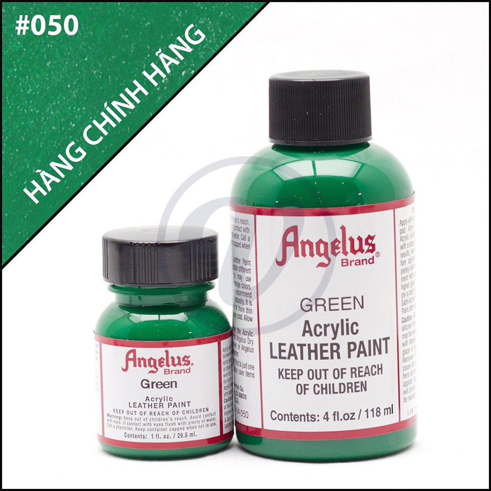 [CHÍNH HÃNG - KHÔNG CHIẾT] Green 050 - Màu ANGELUS Leather Paint Standard vẽ trên da, vải, custom giày | BigBuy360 - bigbuy360.vn