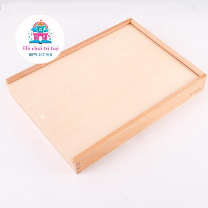 Giáo cụ Montessori - Trò chơi với các tem số ( Stamp Game )