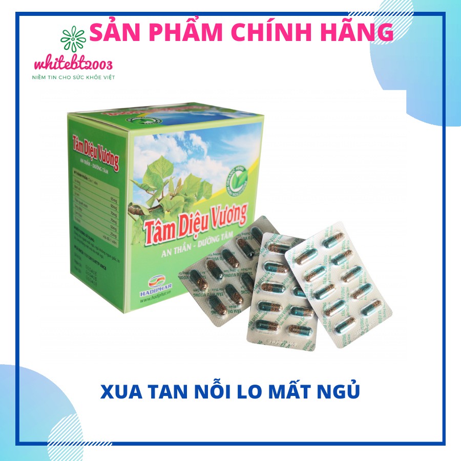 Viên uống Tâm Diệu Vương Hộp 100 viên
