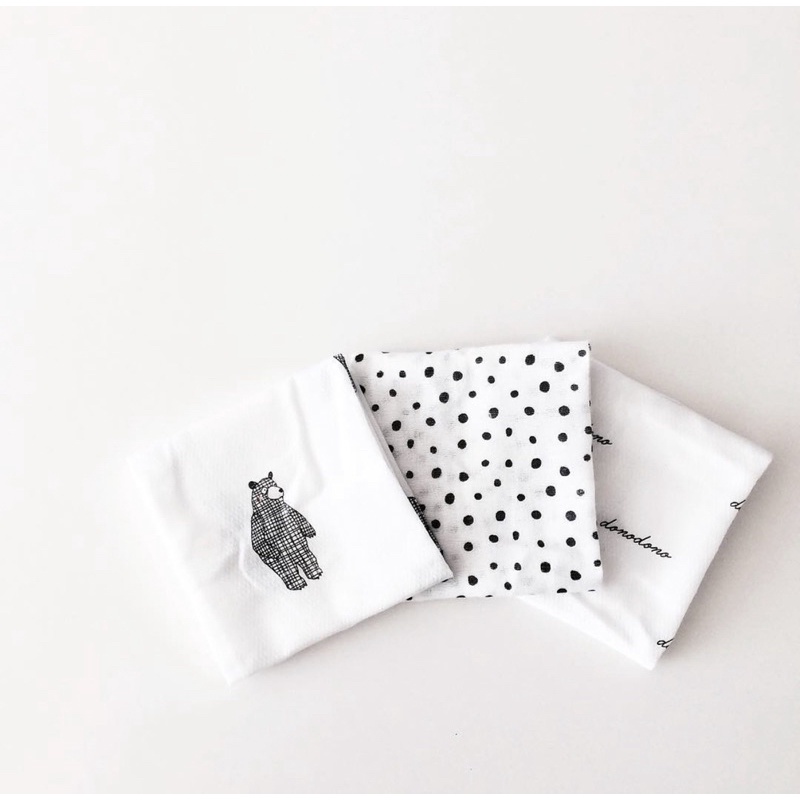 Set 10 khăn sữa DonoDono cao cấp Hàn Quốc cho bé từ Sơ Sinh