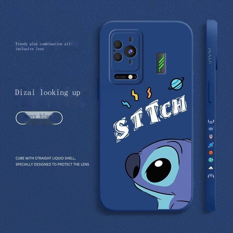 Ốp Điện Thoại Silicon Chống Rơi Chống Nổ Màu Đen Họa Tiết Cá Mập Cho Black Shark 5 edge 5pro 4 / 4s / 4Pro / 4Splus / 3 / 3pro