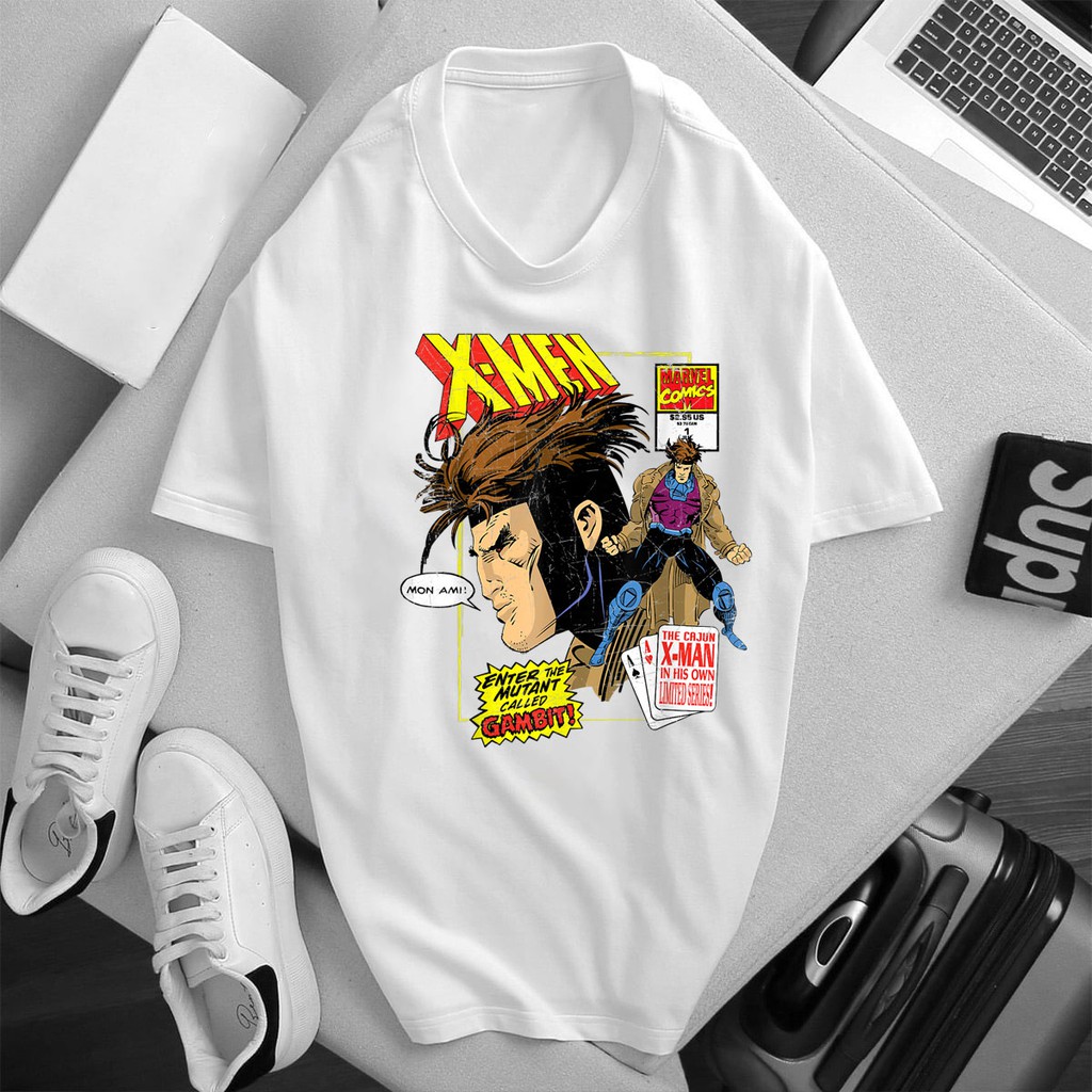 ÁO THUN UNISEX MARVEL DỊ NHÂN X MEN IN HÌNH THEO YÊU CẦU GIÁ RẺ CỰC SHOCK CÓ SIZE TRẺ EM - 63