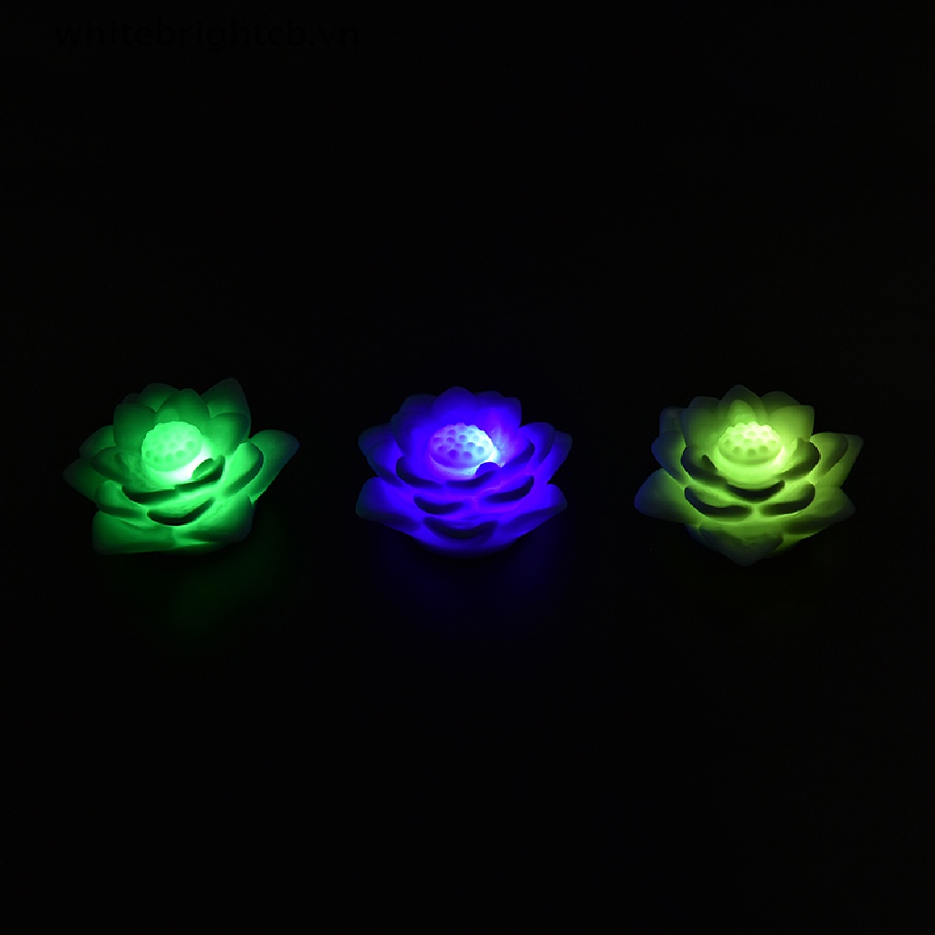 Đèn LED Hình Hoa Sen Thay Đổi 7 Màu Sắc