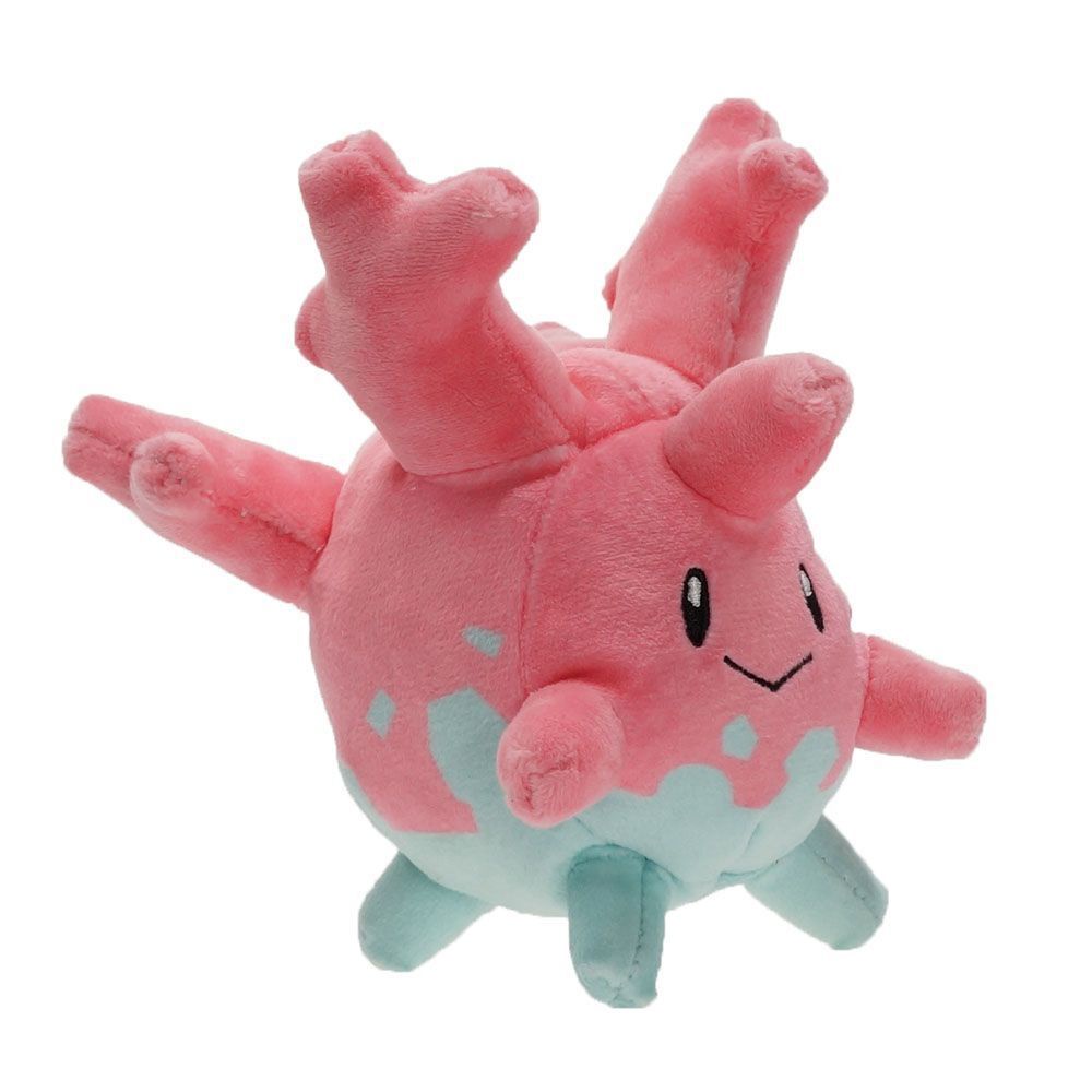 Thú Nhồi Bông Hình Pokemon Corsola Màu Hồng Cho Bé