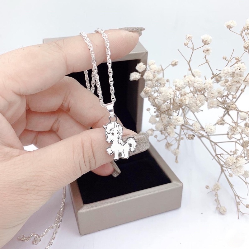 Dây chuyền Bạc Mặt hình 12 con giápMainomi Shop Bạc Xinh Có thể khắc sđt bố mẹ mặt sau (free khắc)