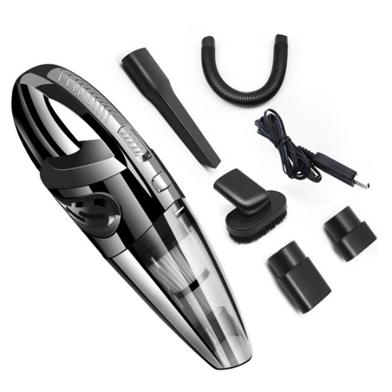 [FREESHIP] Máy Hút Bụi Ô tô Cầm Tay R-6053, Máy Hút Bụi Mini Sạc Pin Không Dây Công Suất Cao Đa Năng