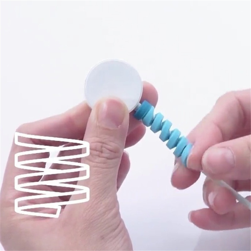 Phụ Kiện Bảo Vệ Dây Cáp Kiểu Xoắn Nhiều Màu Sắc Bắt Mắt