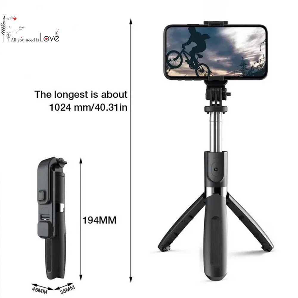Multifunctional Selfie Stick Tripod Bluetooth Real-Time Broadcast Remote Control Abs Material Horizontal and Vertical | BigBuy360 - bigbuy360.vn