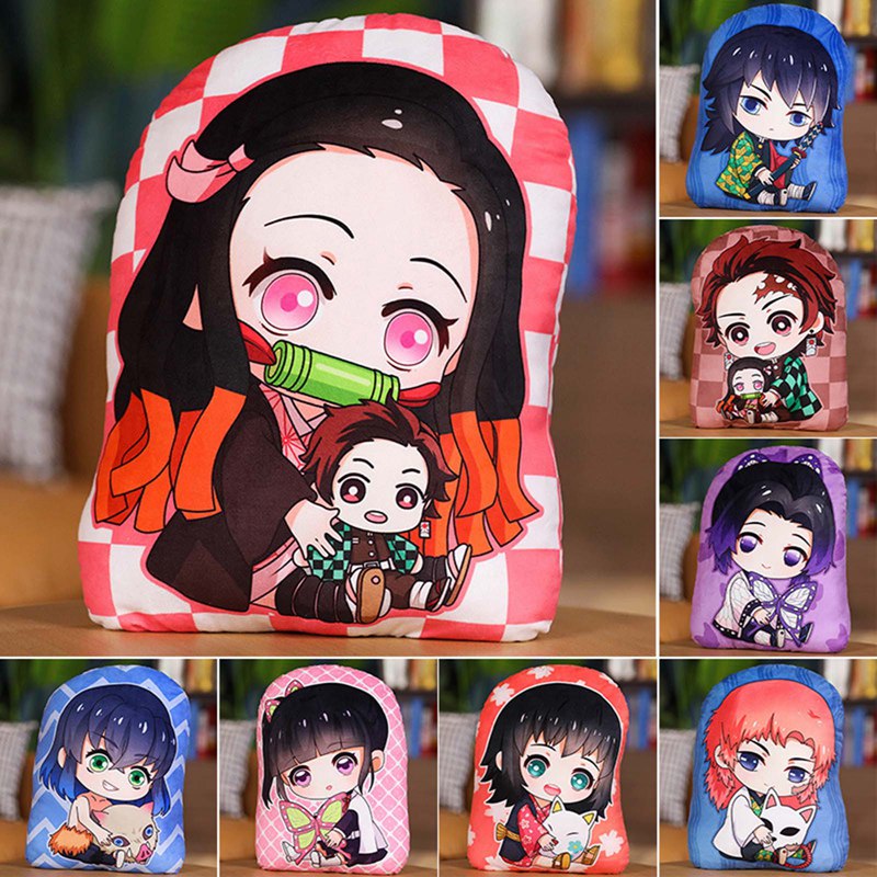 đồ chơi nhồi bông Hình Nhân Vật Demon Slayer: Kimetsu No Yaiba Kamado Nezuko 20cm