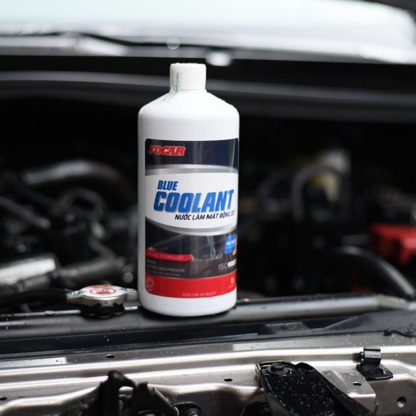 Nước làm mát động cơ ô tô Focar Blue Coolant 1L