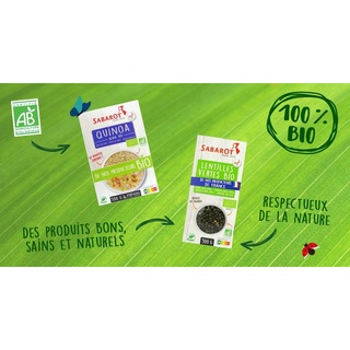 Sabarot - Hạt diêm mạch trắng (500g)