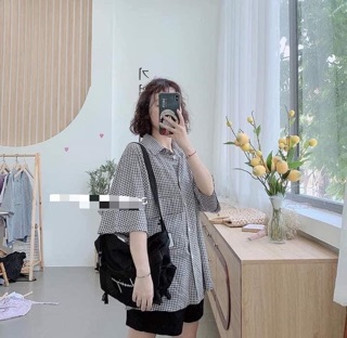 Áo Sơ Mi Phong Cách Hàn Quốc( ảnh thật)