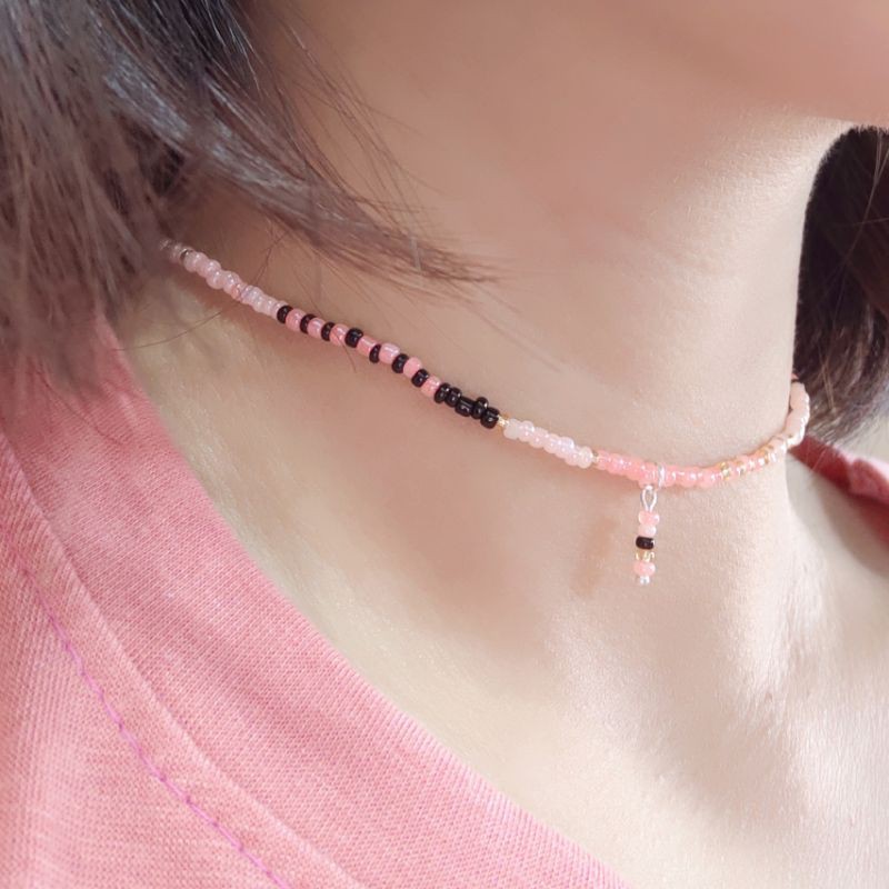 Choker/ dây đeo kết hạt