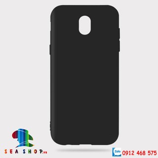 Ốp lưng samsung galaxy j7 pro 2017 - j730 nhựa dẻo - đen - kính cường lực full màn