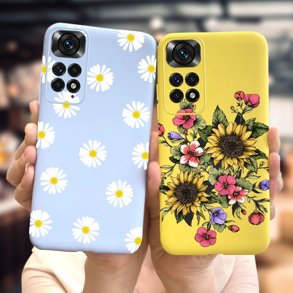 Ốp Điện Thoại TPU Dẻo In Họa Tiết Hoa Thời Trang Cho Xiaomi Redmi Note 11 2022 Xiaomi Redmi Note 11 Note 11s