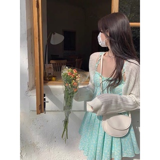 [ ORDER ] Đầm dây Corset xếp ly dáng ngắn