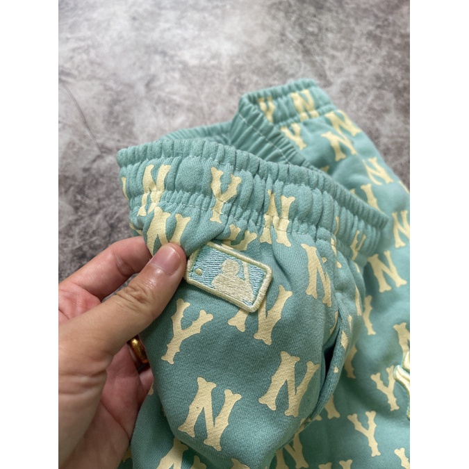 (HÀNG XUẤT XỊN) Set bộ xanh 1921 M//L//B N//Y MONOGRAM SWEATSHIRT &amp; PANTS IN MINT GREEN Made in V//N full-tag-code