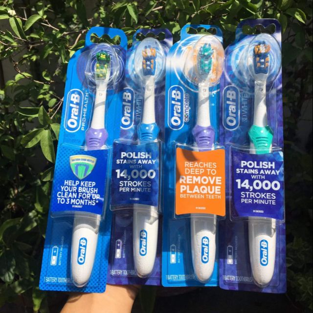 Bàn chải pin OralB của Mỹ