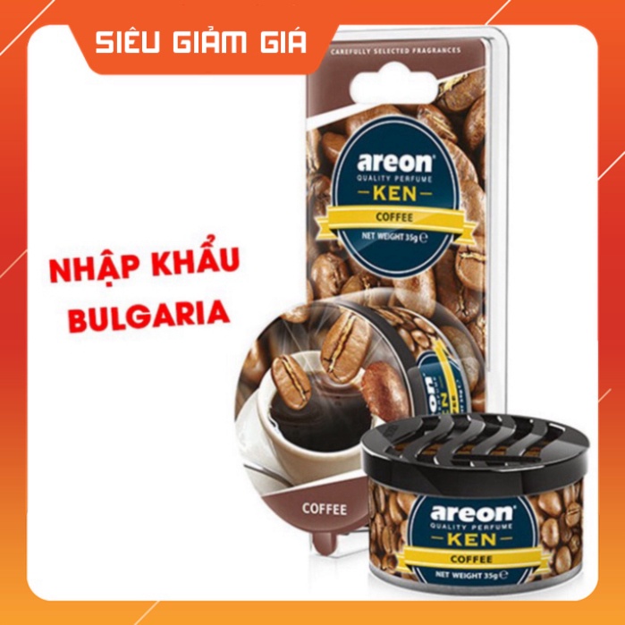 Sáp thơm hương cafe-areon MADE IN BULGARIA + tặng kèm phần quà trị giá 50K HÀNG CAO CẤP