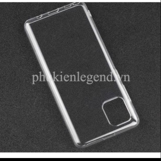 Ốp lưng dẻo cho Galaxy Note 10 Lite silicon trong suốt Loại tốt