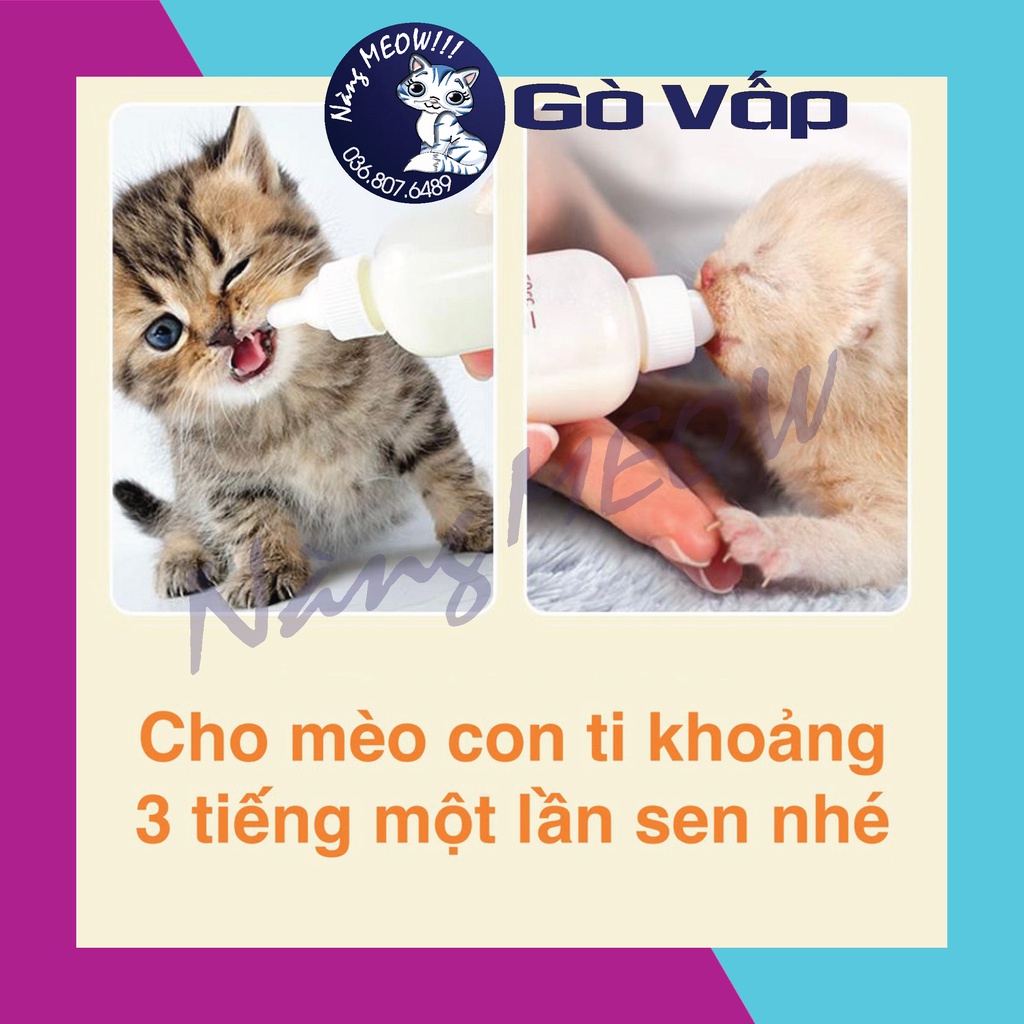 Sữa bột dành cho mèo con, chó con BIO MILK Gói 100Gr - NÀNG MEOW